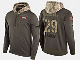Nike Capitals 29 Christian Djoos Olive Salute To Service Pullover Hoodie